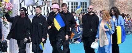 El grupo Kalush Orchestra, representante de Ucrania en Eurovision 2022