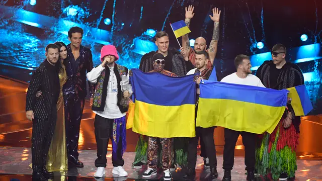 Kalush Orchestra, ganadores de Eurovisión 2022.