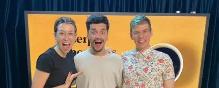 Eva Soriano e Iggy Rubín con WRS, representante de Rumanía en Eurovisión 2022. Eva Soriano e Iggy Rubín con WRS, representante de Rumanía en Eurovisión 2022.