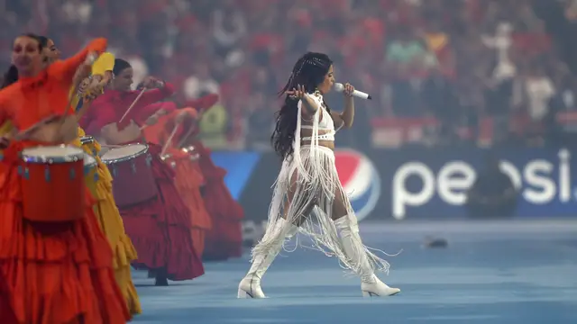 Camila Cabello en la Champions