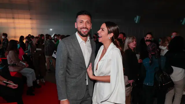 Ezequiel Garay y Tamara Gorro