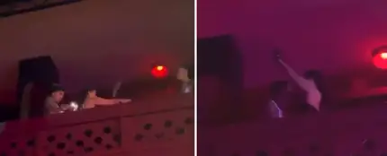 Rosalía y Rauw Alejandro pillados dándolo todo de fiesta en Barcelona Rosalía y Rauw Alejandro pillados dándolo todo de fiesta en Barcelona