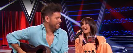 Aitana y Pablo L&oacute;pez interpretan entre risas 'La Llorona' en La Voz Kids 