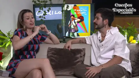 Eva Soriano entrevista a Camilo en 'Cuerpos especiales' Eva Soriano entrevista a Camilo en 'Cuerpos especiales'