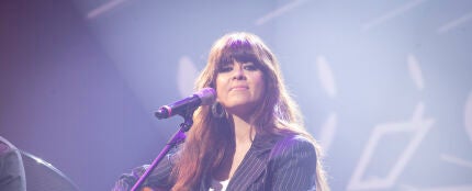 La cantante Vanesa Martín en uno de sus conciertos