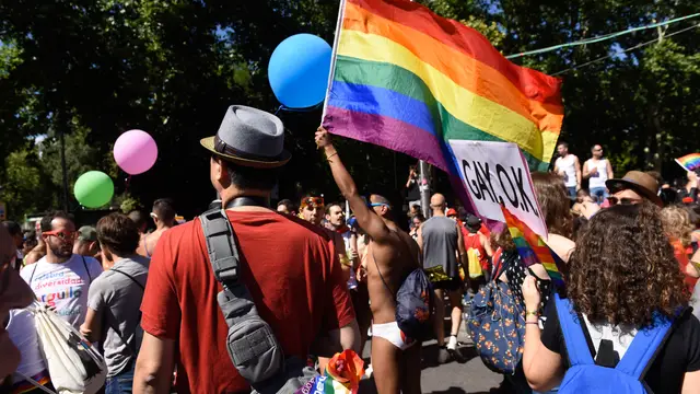 Imagen de archivo de la manifestación del Orgullo en Madrid