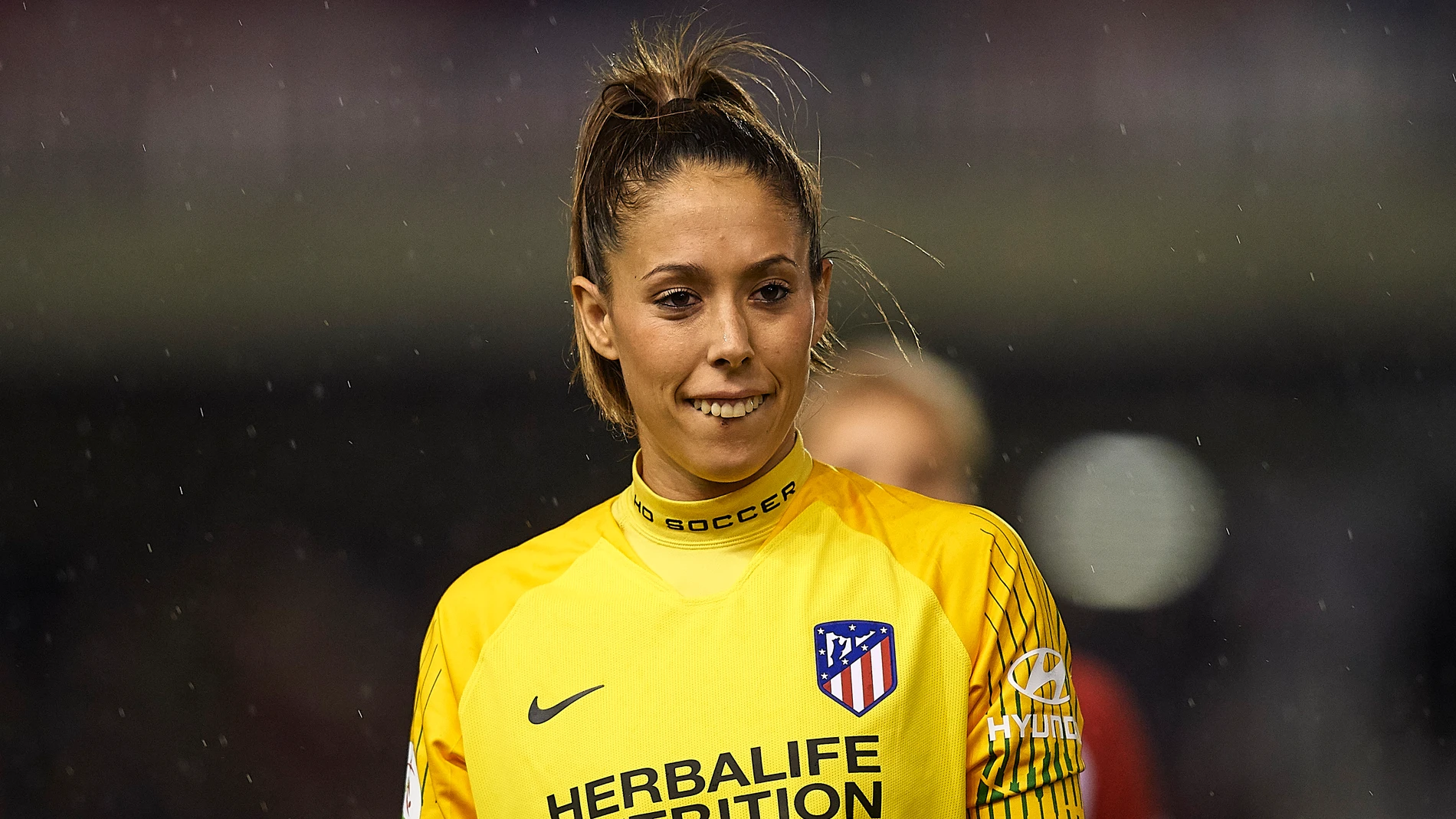 Lola Gallardo, portera de la Selección Española de Fútbol Femenino