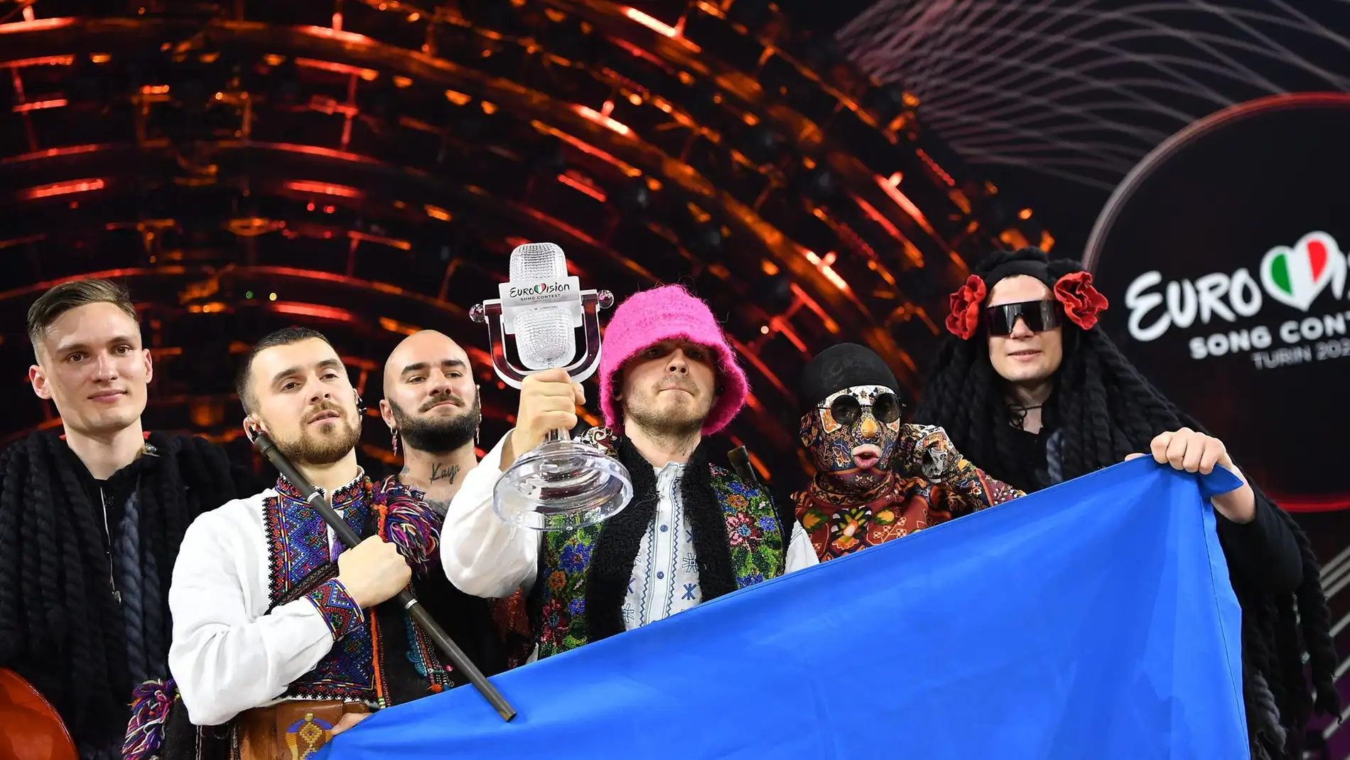Grupo ucraniano Kalush, vencedor del Festival de Eurovisión