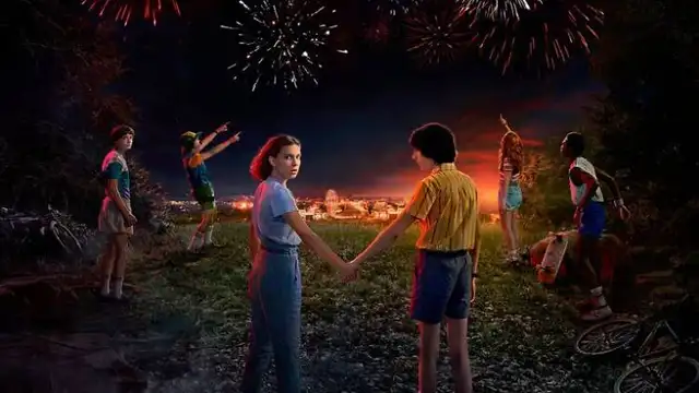 Cartel promocional de la tercera temporada de 'Stranger Things'