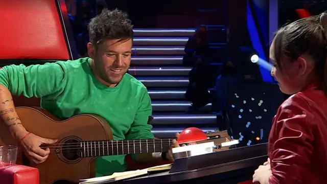 Pablo López compone una canción a una finalista de La Voz Kids que le ha robado el corazón