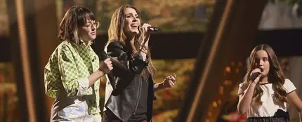Malú, invitada de lujo para cantar con Triana e Irene el tema ‘Se busca’ en la Final de ‘La Voz Kids’ Malú, invitada de lujo para cantar con Triana e Irene el tema ‘Se busca’ en la Final de ‘La Voz Kids’