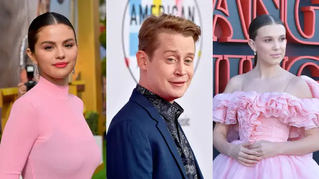 Selena Gomez, Millie Bobby Brown, Macaulay Culkin... ¿Sabías que estos famosos dieron su primer beso en pantalla?