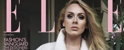 Adele posa para Mario Sorrenti en 'ELLE' Adele posa para Mario Sorrenti en 'ELLE'