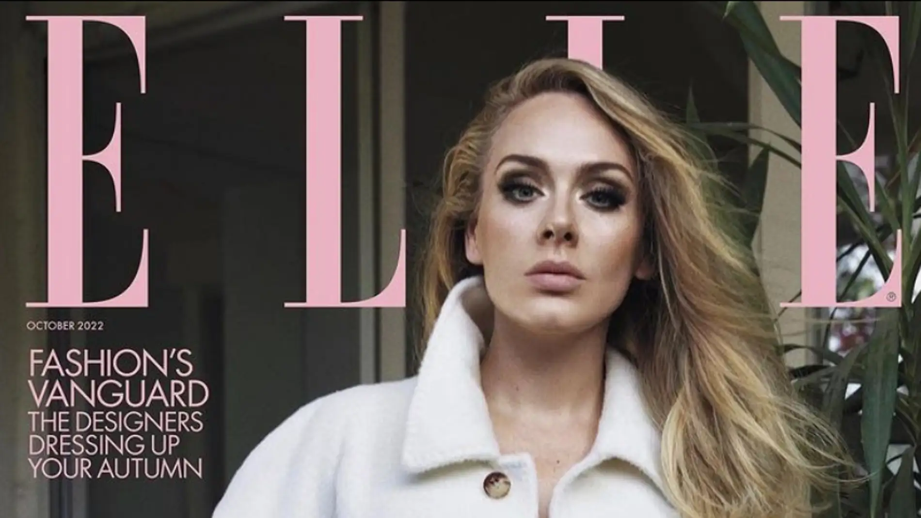 Adele posa para Mario Sorrenti en 'ELLE'