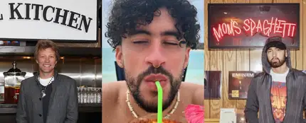 De Bad Bunny a Joaquín Sabina: ocho cantantes que triunfan con sus propios restaurantes De Bad Bunny a Joaquín Sabina: ocho cantantes que triunfan con sus propios restaurantes