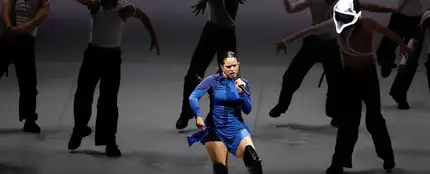 Rosalía, durante uno de sus conciertos del MOTOMAMI TOUR en México. Rosalía, durante uno de sus conciertos del MOTOMAMI TOUR en México.