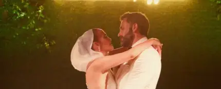 Ben Affleck y Jennifer Lopez, en su segunda boda. Ben Affleck y Jennifer Lopez, en su segunda boda.