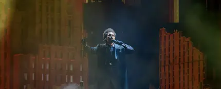 The Weeknd, en un concierto en Chicago en julio de 2022. The Weeknd, en un concierto en Chicago en julio de 2022.