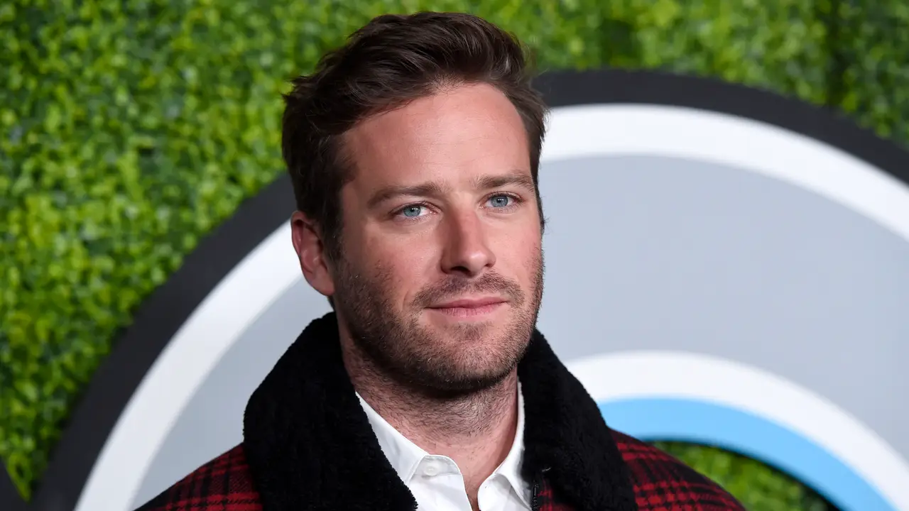 El actor Armie Hammer El actor Armie Hammer