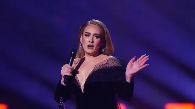 Adele, en la el Brit Awards 2022.