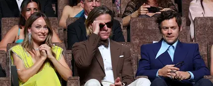 Olivia Wilde, Chris Pine y Harry Styles en el Festival de Venecia Olivia Wilde, Chris Pine y Harry Styles en el Festival de Venecia