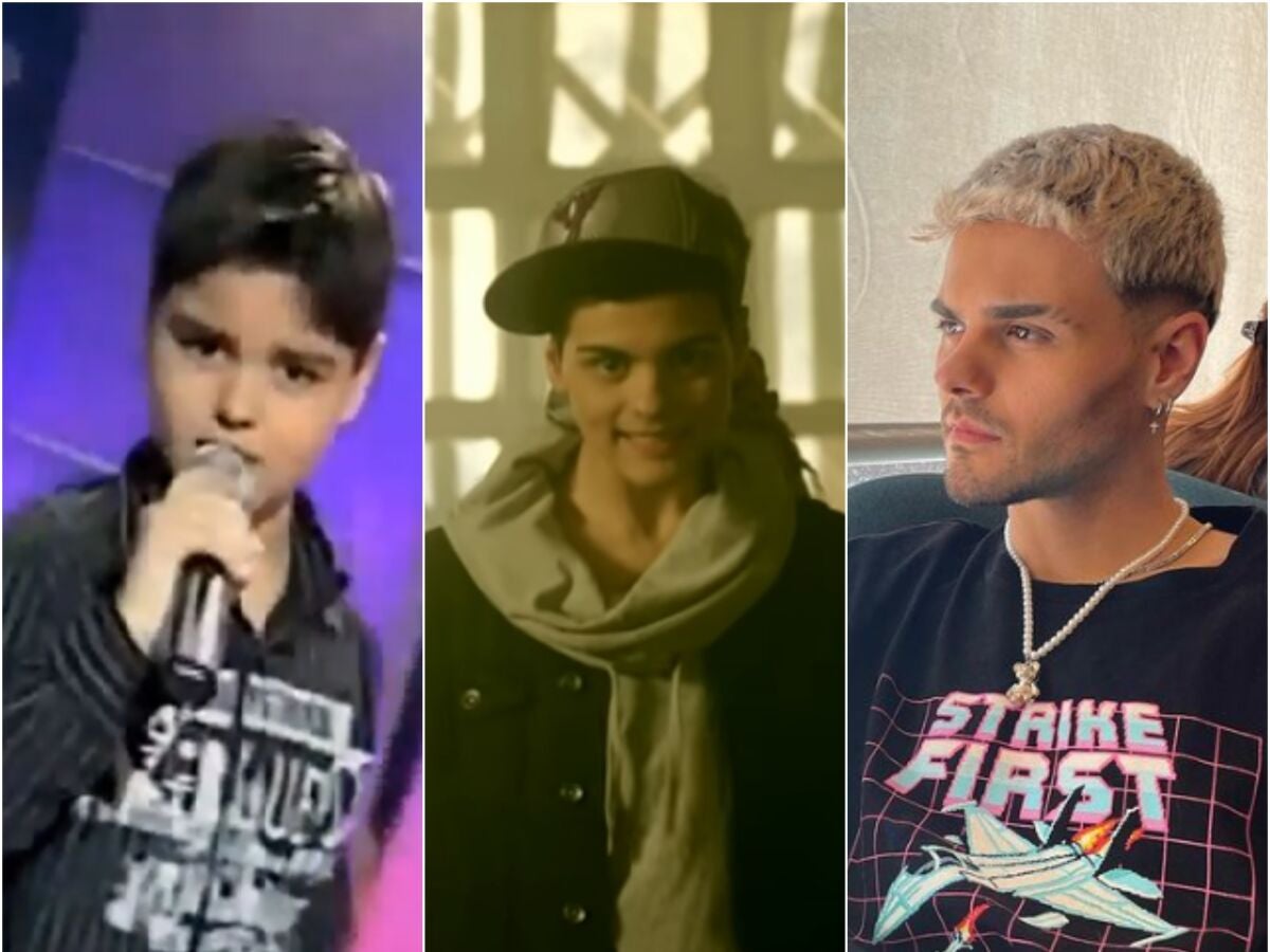 El impresionante cambio físico de Abraham Mateo a lo largo de los años |  Europa FM