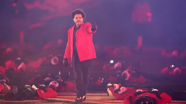 El cantante canadiense The Weeknd.