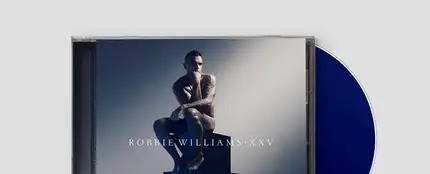 Robbie Williams celebra 25 años de carrera con un álbum de hits con orquesta sinfónica Robbie Williams celebra 25 años de carrera con un álbum de hits con orquesta sinfónica