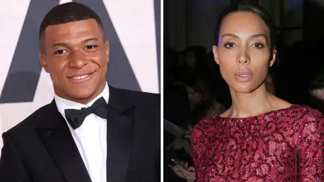 Kylian Mbappé e Inés Rau