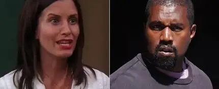 Courteney Cox y Kanye West, enfrentados por 'Friends'. Courteney Cox y Kanye West, enfrentados por 'Friends'.