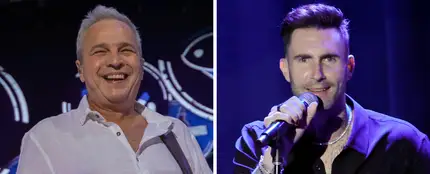 David Summers y Adam Levine David Summers y Adam Levine