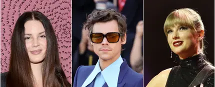 Lana del Rey, Harry Styles y Taylor Swift Lana del Rey, Harry Styles y Taylor Swift