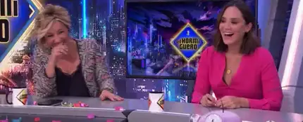 Cristina Pardo y Tamara Falcó en 'El Hormiguero' Cristina Pardo y Tamara Falcó en 'El Hormiguero'