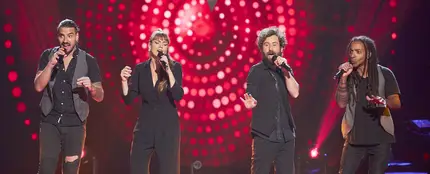 Demode Quartet, sensacionales con una versión única a capela de ‘La flaca’ en ‘La Voz’ Demode Quartet, sensacionales con una versión única a capela de ‘La flaca’ en ‘La Voz’