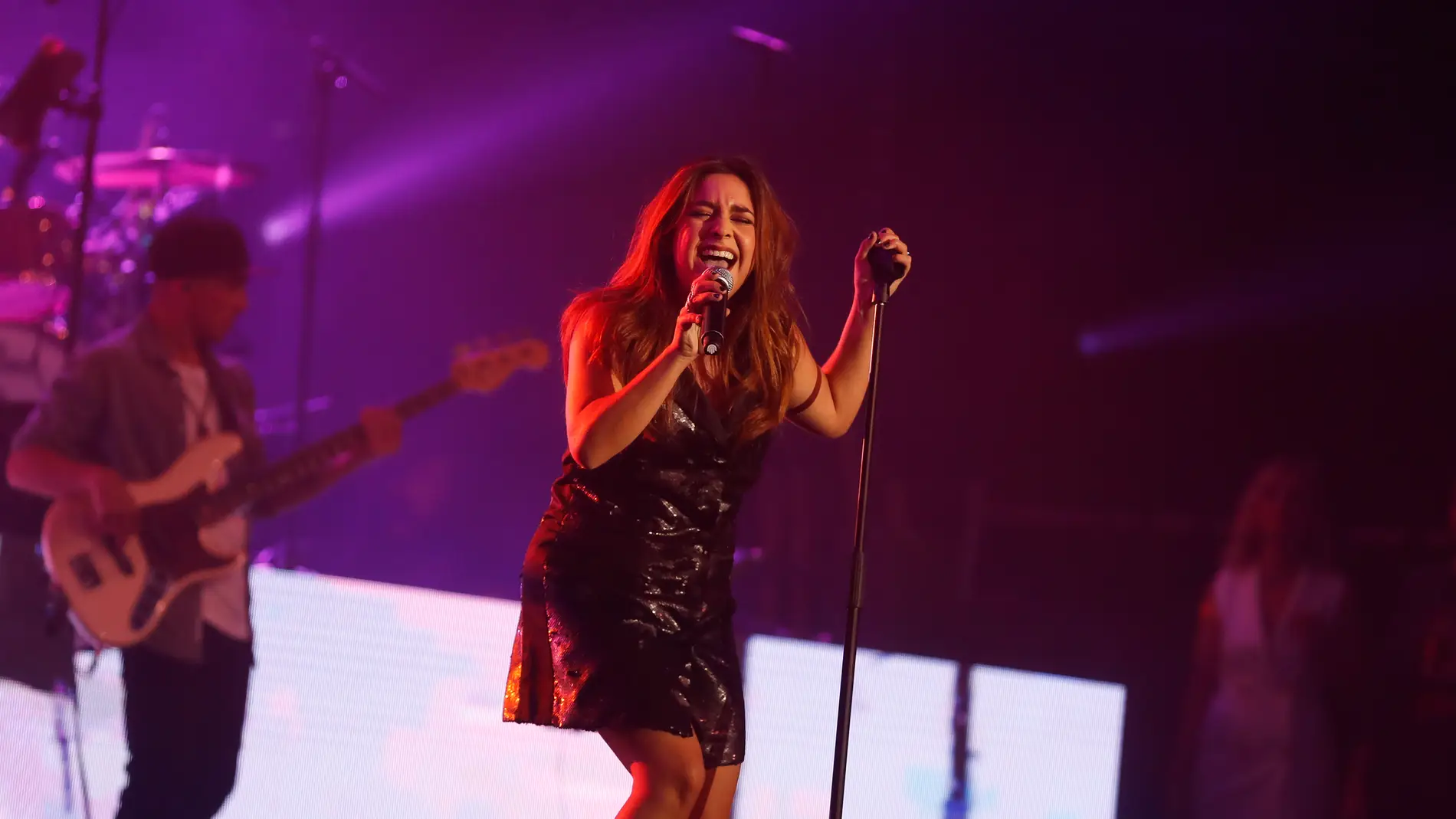 La cantante Marta Soto, en una actuación en septiembre de 2019.