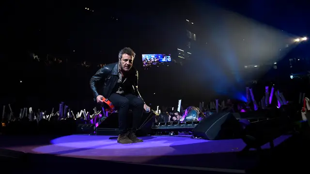 El cantante Carlos Tarque, líder de M-Clan
