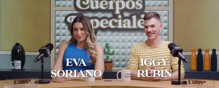 Eva Soriano e Iggy Rubín estrenan plató en la nueva temporada de 'Cuerpos especiales' Eva Soriano e Iggy Rubín estrenan plató en la nueva temporada de 'Cuerpos especiales'