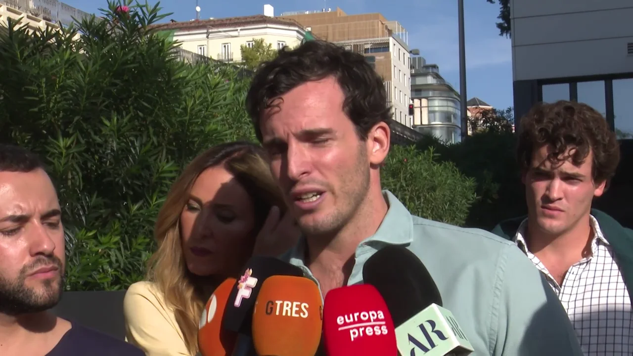 La primera aparición pública de Íñigo Onieva: "Me arrepiento de haber hecho daño a Tamara"