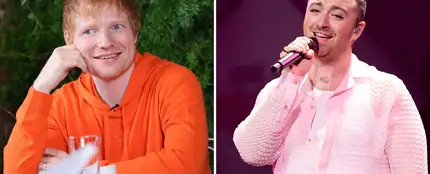 Ed Sheeran regala un pene de mármol de casi dos metros a Sam Smith Ed Sheeran regala un pene de mármol de casi dos metros a Sam Smith