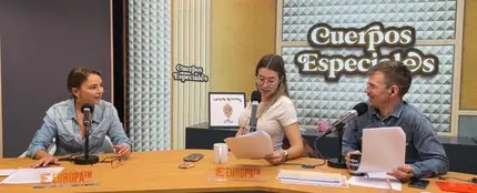 Chenoa con Eva Soriano e Iggy Rubín en Cuerpos especiales. Chenoa con Eva Soriano e Iggy Rubín en Cuerpos especiales.