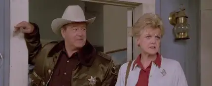 Ron Masak y Angela Lansbury en 'Se ha escrito un crimen' Ron Masak y Angela Lansbury en 'Se ha escrito un crimen'