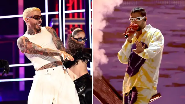 Bad Bunny y Rauw Alejandro rompen el escenario "de Party" en un concierto en República Dominicana