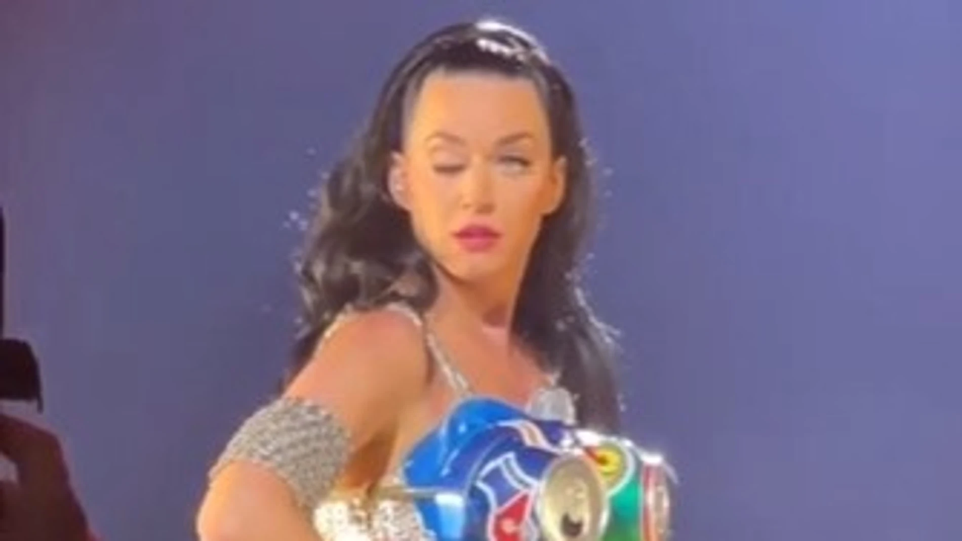 Katy Perry, en el concierto del 22 de octubre de 2022 en Las Vegas
