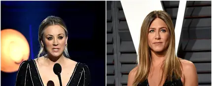 Kaley Cuoco y Jennifer Aniston Kaley Cuoco y Jennifer Aniston