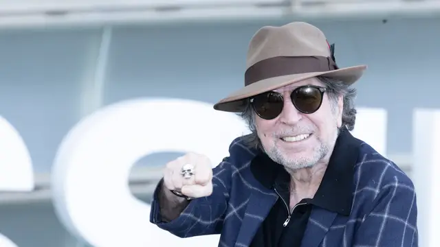Joaquin Sabina, en el festival de cine de San Sebastián 2022.