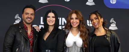 Luis Fonsi, Laura Pausini, Thalía y Anitta, presentadores de los Latin Grammy 2022