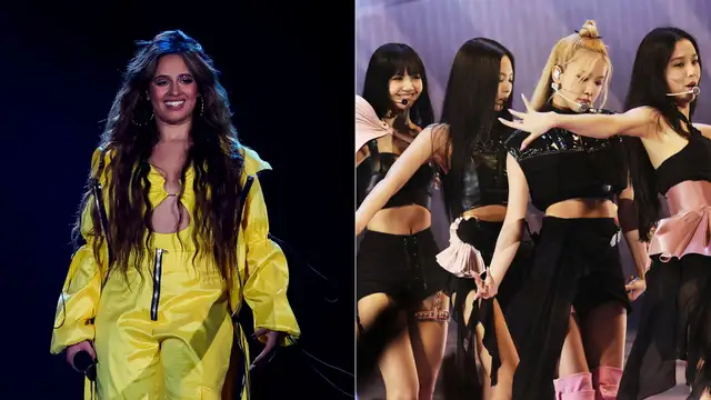 Camila Cabello aparece por sorpresa en un concierto de BLACKPINK e interpretan su tema 'Liar'