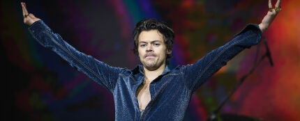 Harry Styles durante un concierto