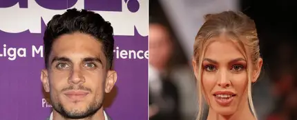 Marc Bartra y Jessica Goicoechea Marc Bartra y Jessica Goicoechea
