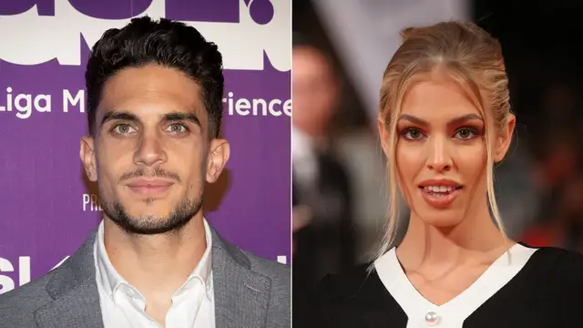 Marc Bartra y Jessica Goicoechea
